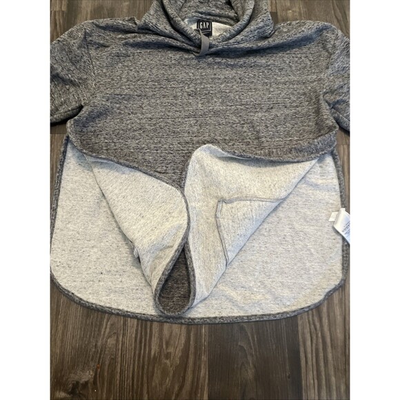 GAP Women's Maternity Hoodie Softspun Knit Soft Long Sleeve Pullover Grey Small - Picture 6 of 10